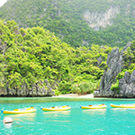 Small lagoon, El Nido, Palawan Island